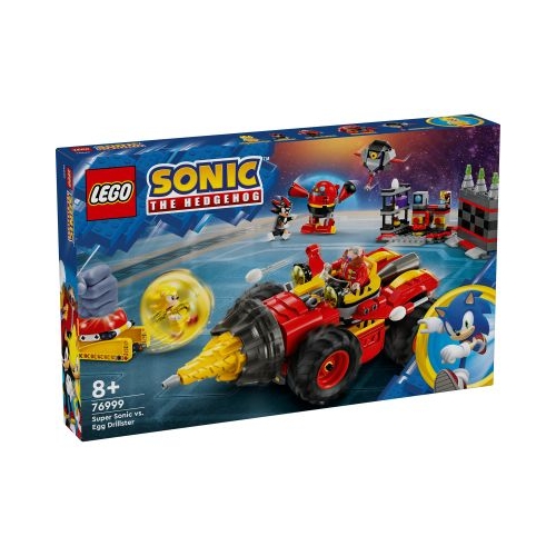 LEGO Sonic the Hedgehog. Super Sonic vs. Egg Drillster 76999 590 piese