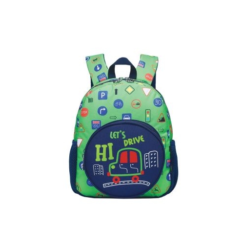 Ghiozdan gradinita LET DRIVE 33x27x15 cm S-Cool