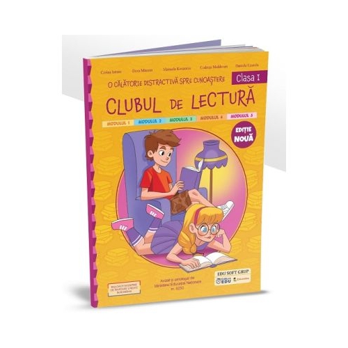 Clubul de lectura clasa 1. Editie 2024 - Corina Istrate