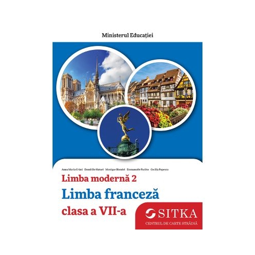 Manual Limba moderna 2 franceza clasa a 7-a - Anna Maria Crimi