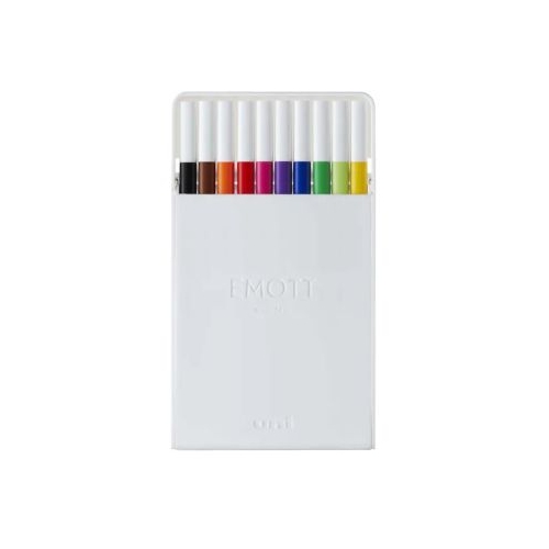 Set 10 culori de baza Fineliner, Emott (F413)