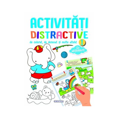 Activitati distractive de colorat de desenat 1