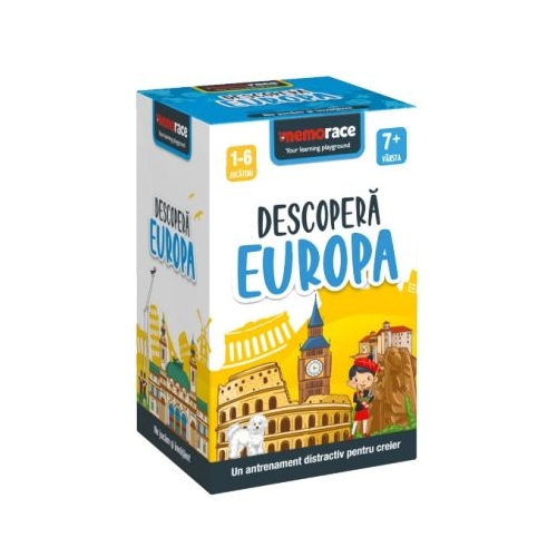 MemoRace. Descopera Europa - Ludicus