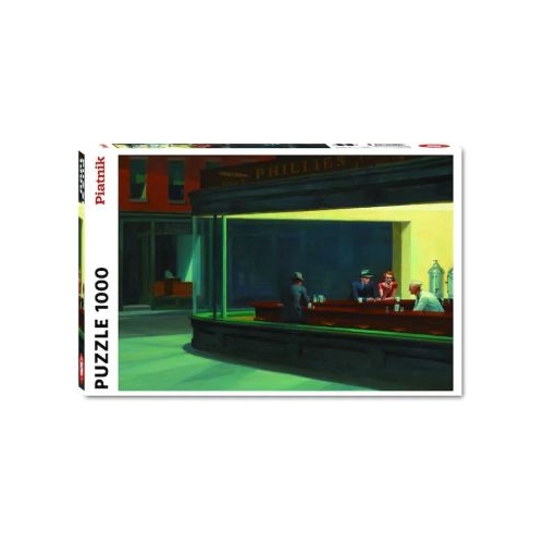 Puzzle 1000. Edward Hopper Nighthawks