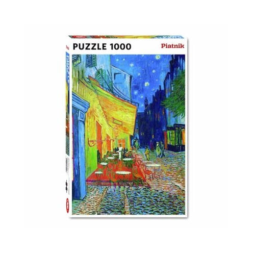 Puzzle 1000. Vincent van Gogh Terasa de cafenea seara
