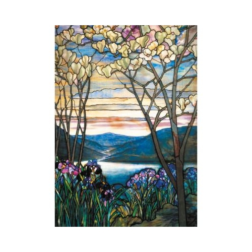Puzzle 1000 piese. Magnolia si iris multicolor