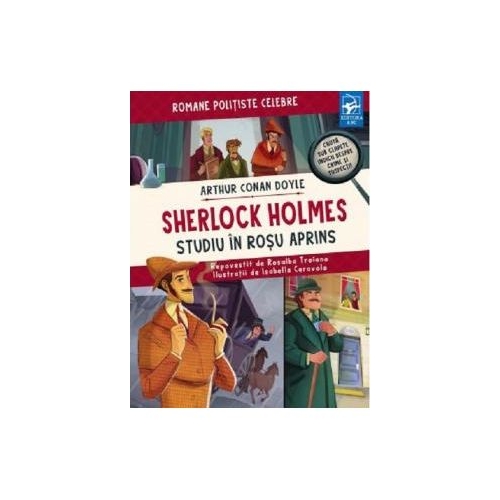 Sherlock Holmes. Studiu in rosu aprins - Arthur Conan Doyle
