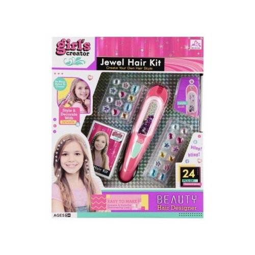 Jucarie set coafat  accesorii par MegaCreative Jewel Hair Kit J1694