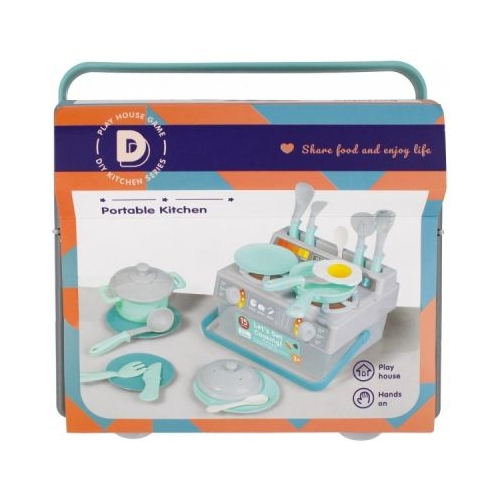 Jucarie set de bucatarie portabila MegaCreative J1405