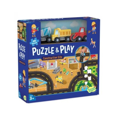 Joc 2 in 1 Puzzle and play. Pe santier