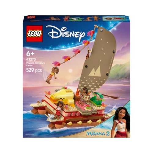 LEGO Disney. Canoea de aventura a Moanei 43270 529 piese