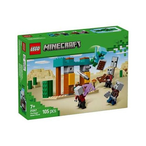 LEGO Minecraft. Patrula Illager de desert 21267 105 piese