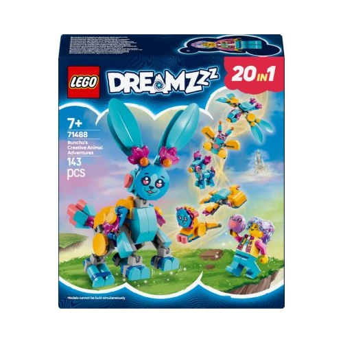 LEGO Dreamzzz. Aventurile creative cu animale ale lui Bunchu 71488 143 piese