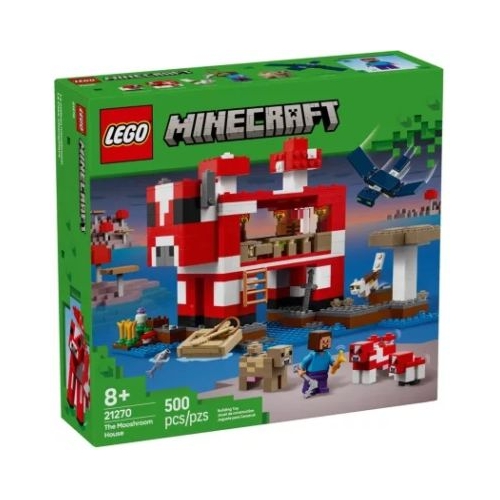 LEGO Minecraft. Casa Mushroom 21270 500 piese