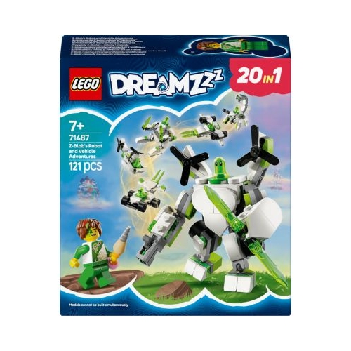 LEGO DREAMZzz. Aventurile cu roboti si vehicule ale lui Z-Blob 71487 121 piese
