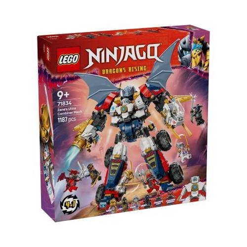 LEGO Ninjago. Ultrarobotul combinat al lui Zane 71834 1187 piese