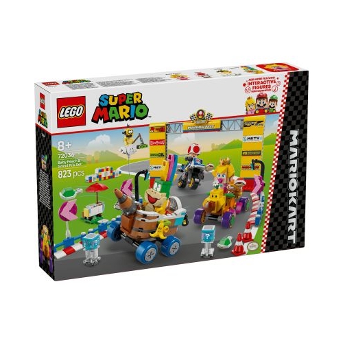 LEGO Super Mario. Mario KartSet Baby Peach si Grand Prix 72036 823 piese