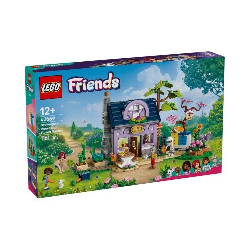 LEGO Friends. Casa apicultorilor si gradina cu flori 42669 1161 piese