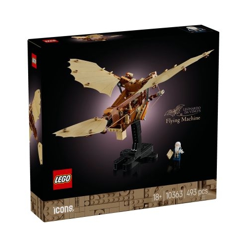 LEGO Icons Creator Expert. Masina zburatoare a lui Leonardo da Vinci 10363 493 piese