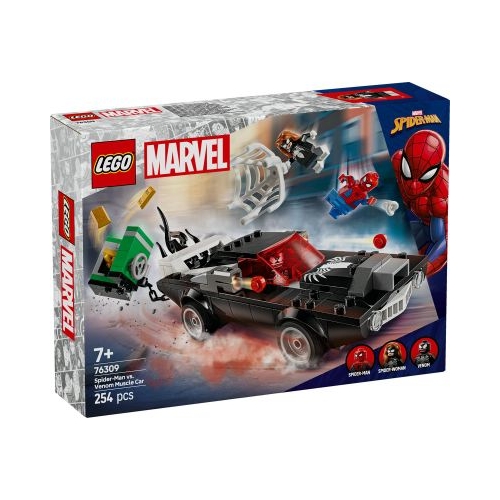 LEGO Marvel Super Heroes. Omul Paianjen vs. Masina fortoasa a lui Venom 76309 254 piese