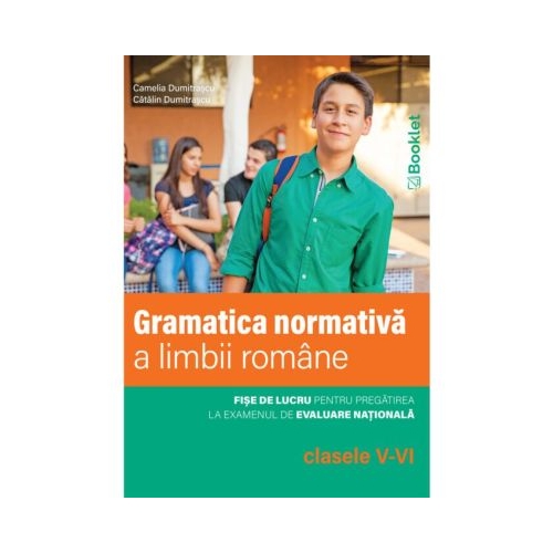 Gramatica normativa a limbii romane clasele 5-6. Fise de lucru - Camelia Dumitrascu
