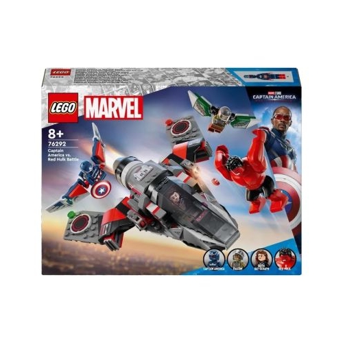 LEGO Marvel Super Heroes. Batalia dintre Capitanul America si Hulk rosu 76292 223 piese
