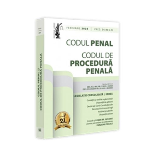 Codul penal si Codul de procedura penala februarie 2025 - Dan Lupascu