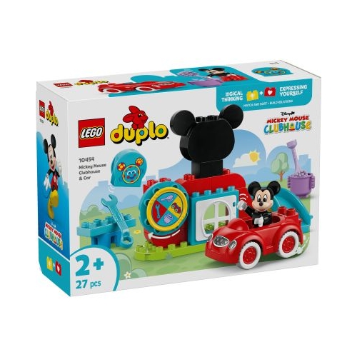 LEGO Duplo. Clubul si masina lui Mickey Mouse 10454 27 piese