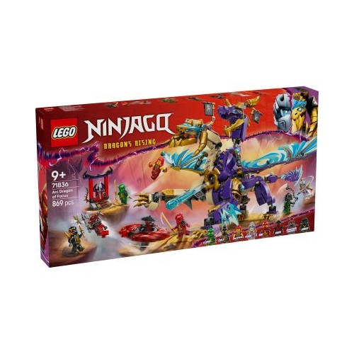 LEGO Ninjago. Dragonul concentrarii Arc 71836 869 piese