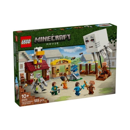 LEGO Minecraft. Atacul baloanelor Ghast asupra satului 21273 555 piese