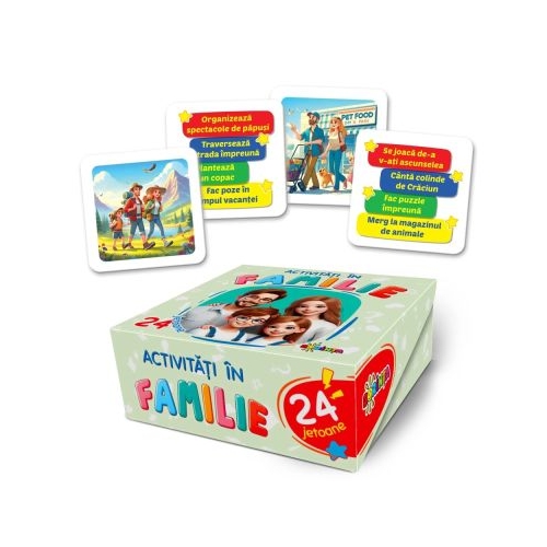24 de cartonase. Activitati in familie
