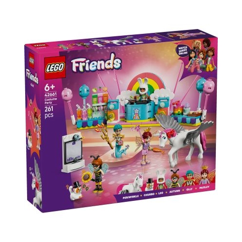 LEGO Friends. Bal mascat cu unicornul si zana 42661 261 piese