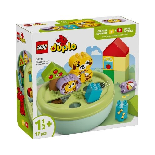 LEGO Duplo. Sortator de forme casa pentru catei 10441 17 piese
