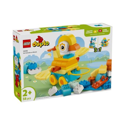 LEGO Duplo. Animale pe roti 3 n 1 10448 58 piese