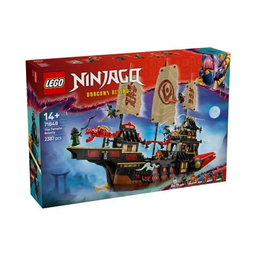 LEGO Ninjago. Nava Bounty a Templului 71848 2387 piese