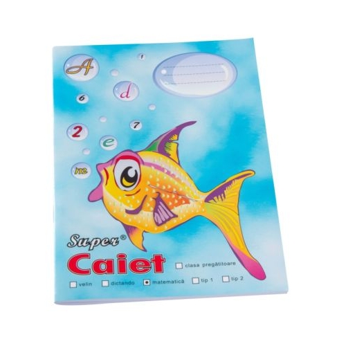 Caiet Pestisor matematica A5 48 file Casa Tipografica