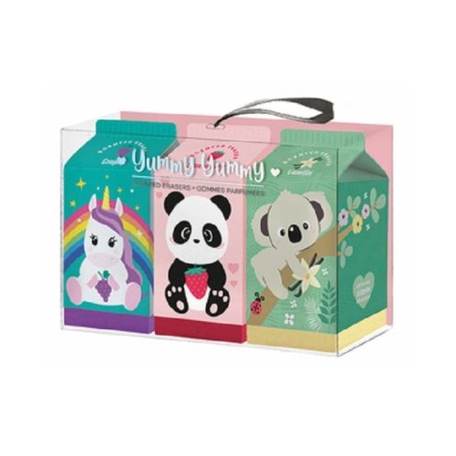 Set 3 radiere parfumate Yummy Yummy Legami