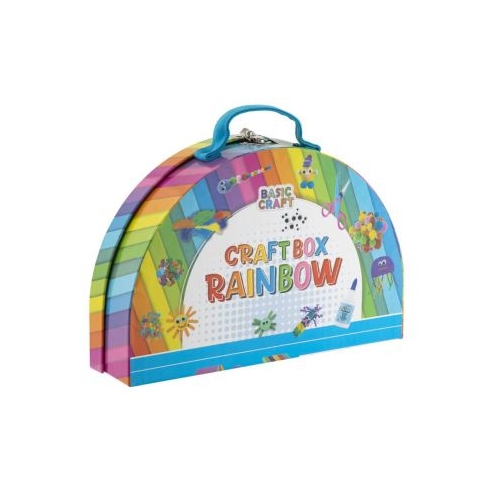 Set accesorii craft in cutie rainbow XXL