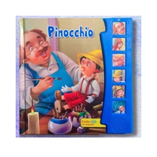 Pinocchio. Carte cu sunete