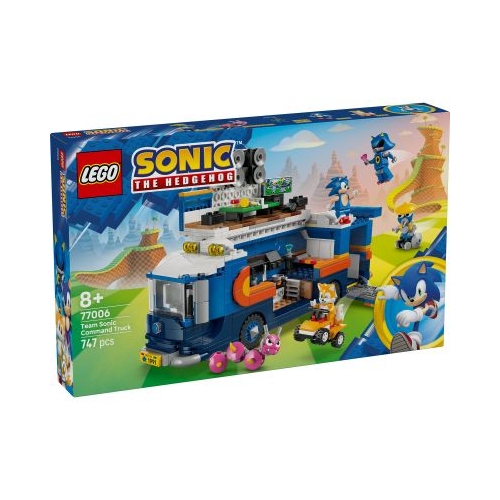 LEGO Sonic the Hedgehog. Camionul de comanda al echipei Sonic 77006 747 piese
