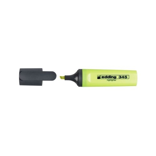 Textmarker Edding 345 varf 2-5 mm galben