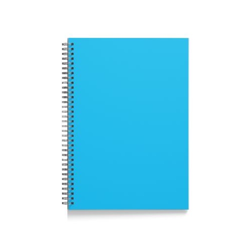 Caiet A5 cu spira 60 file matematica 60gmp PP 280 microni