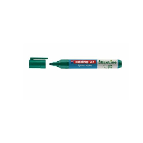 Marker flipchart Edding Ecoline 1. 5-3 mm verde