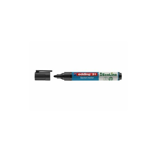 Marker flipchart Edding Ecoline negru
