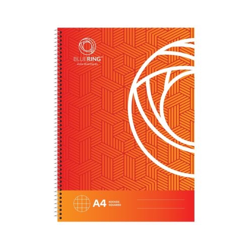 Caiet Bluering A4 cu spira 70 file matematica