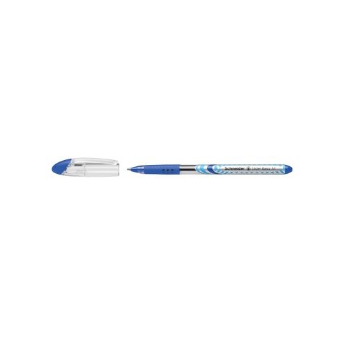 Pix cu gel Schneider Slider M corp transparent varf 0. 4 mm albastru