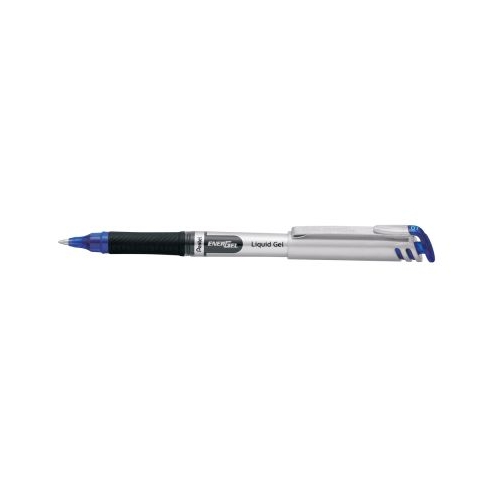 Roller cu gel Pentel Energel 0. 7 mm plastic albastru