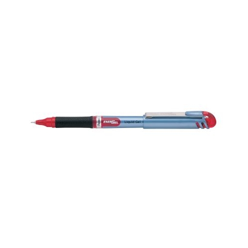 Roller cu gel Pentel Energel 0. 5 mm plastic rosu