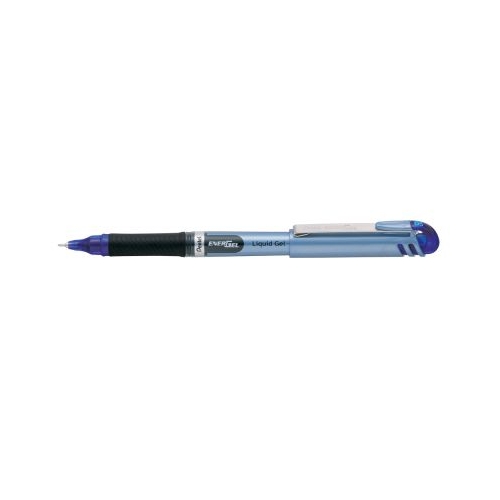 Roller cu gel Pentel Energel 0. 5 mm plastic albastru