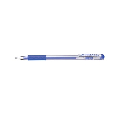 Roller cu gel Pentel Hybrid GelGrip 0. 6 mm plastic albastru